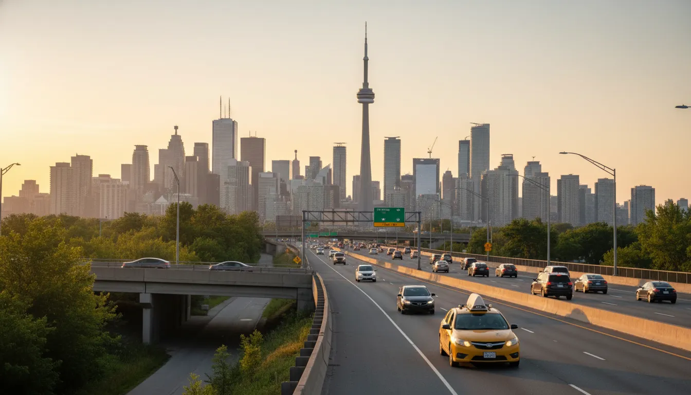 Taxi Fare from Toronto Pearson Airport to Downtown