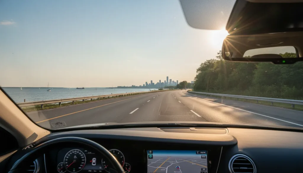 The Journey is the Destination. Enjoy breathtaking views of Lake Ontario as you cruise along the QEW toward the Falls