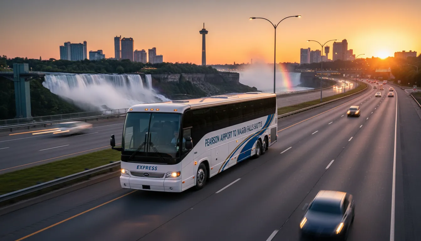 transportation from pearson airport to niagara falls