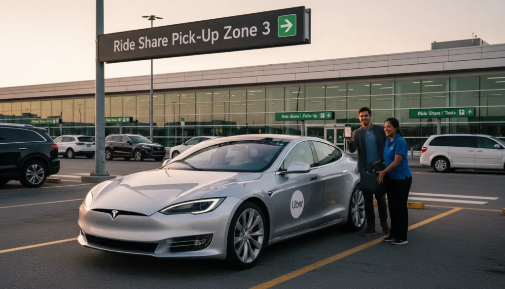 Uber from Pearson to Union Station – 50 − 50−65, book through app, convenient pickup zones