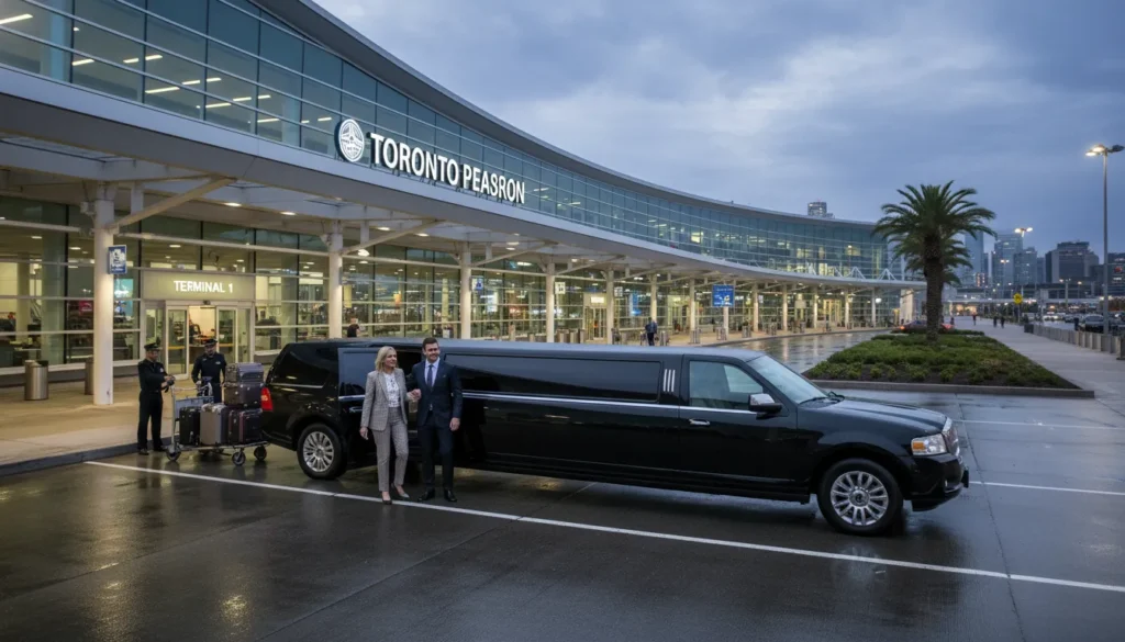Toronto Pearson Airport Terminal 1 Departure Road