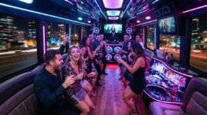VIP Party Bus for Prom