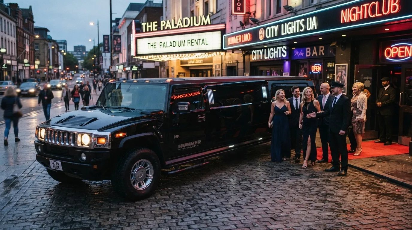 Stretch Hummer limo rental in Vaughan, Ontario for parties and celebrations