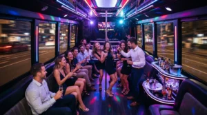 VIP party bus for Mississauga events and nightlife